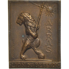 France, Médaille, Arras, Lion du Beffroi, Rasumny, SUP, Bronze