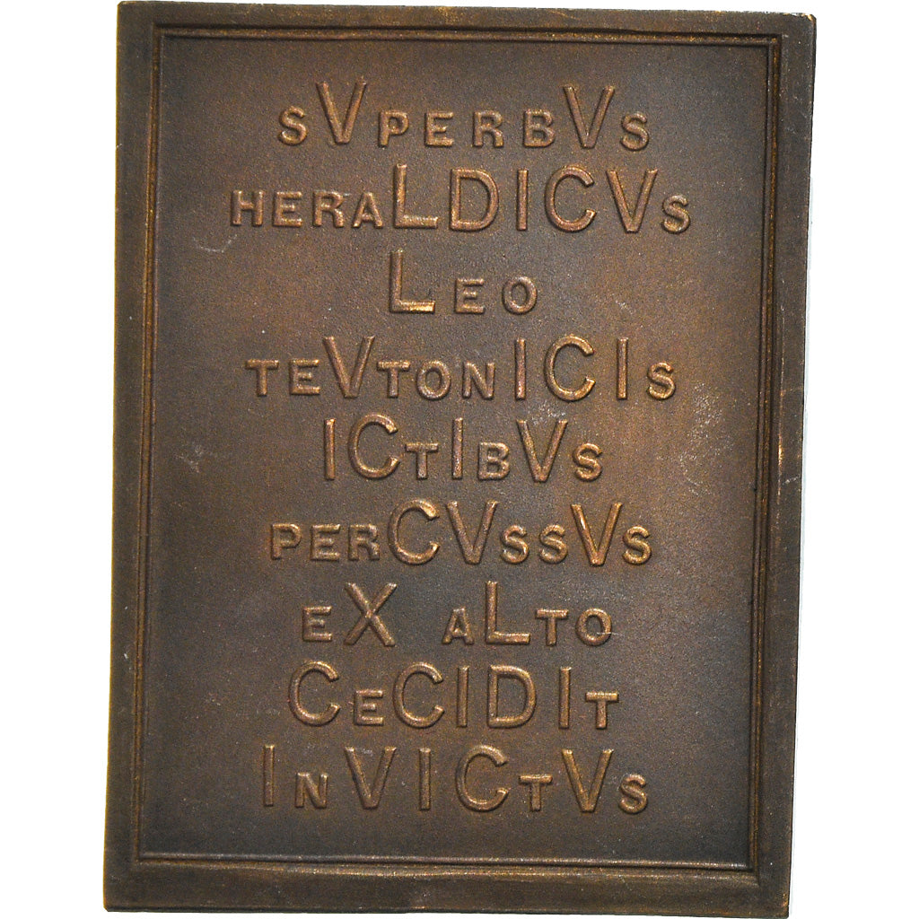 France, Médaille, Arras, Lion du Beffroi, Rasumny, SUP, Bronze