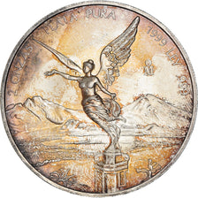 Moneta, Messico, 2 Onzas, 2 Troy Ounces of Silver, 1999, Mexico City, SPL