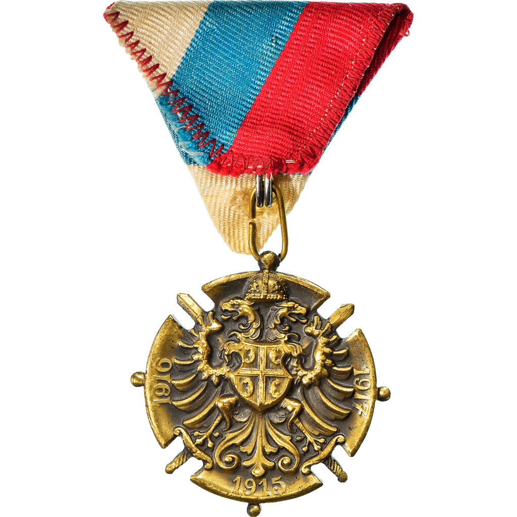 Serbia, Médaille commémorative de Serbie, WAR, Medal, 1914-1918, Excellent