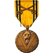 Belgium, Commémorative de la Guerre, Medal, 1940-1945, Uncirculated, Bronze, 36
