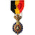 Bélgica, Médaille du Travail 1ère Classe avec Rosace, Medal, Não colocada em