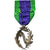 Francja, Encouragement Public, Medal, Stan menniczy, Brąz posrebrzany, 42