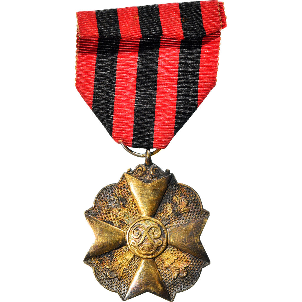 Belgium, Mérite Civique, Medal, Excellent Quality, Gilt Bronze, 35