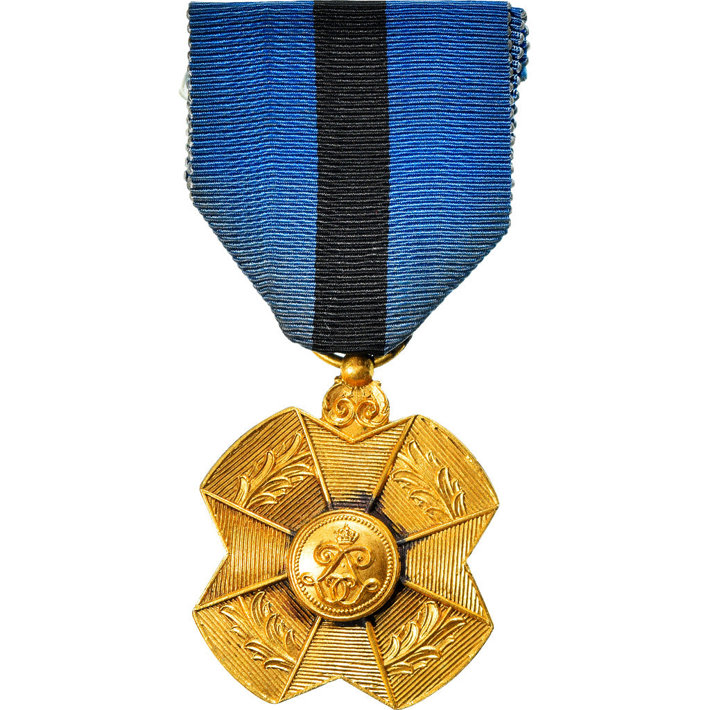 Belgium, Ordre de Léopold II, Medal, Excellent Quality, Gilt Bronze, 38