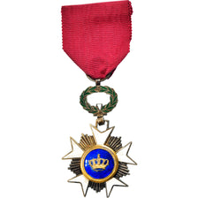 Belgio, Ordre de la Couronne, Léopold II, medaglia, Eccellente qualità, Bronzo