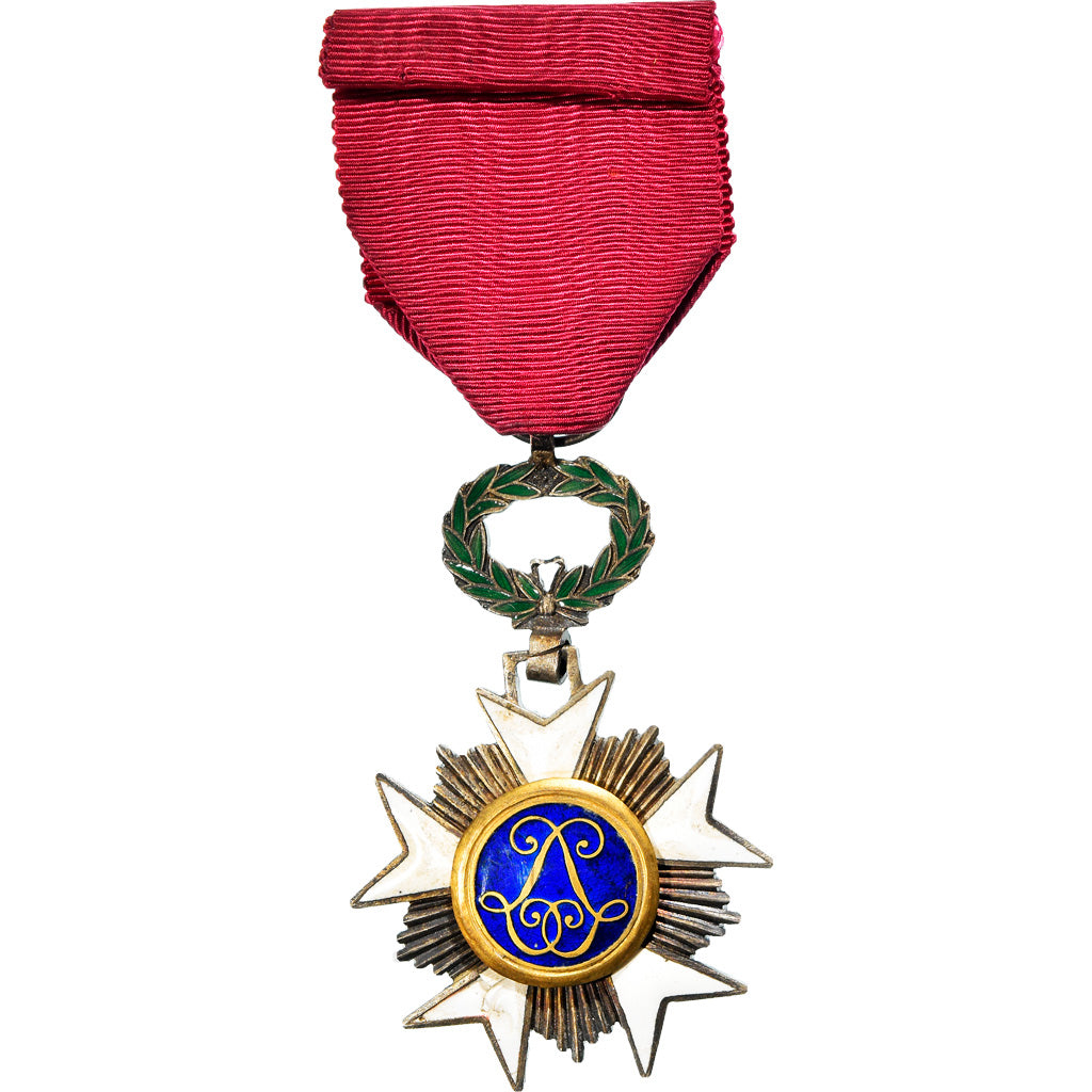 Belgium, Ordre de la Couronne, Léopold II, Medal, Excellent Quality, Silvered