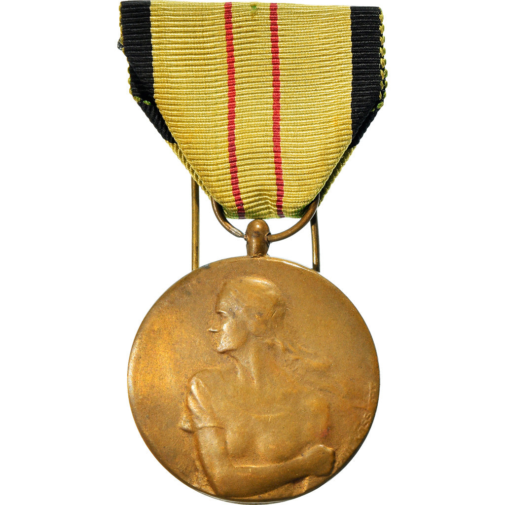 Belgium, Resistere, Occupation,, WAR, Medal, 1940-1945, Excellent Quality