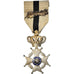 Belgia, Ordre de Léopold II, Medal, Doskonała jakość, Brąz posrebrzany, 42