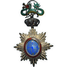 Vietnam, Ordre Colonial du Dragon d'Annam, Chevalier, Medal, 1896-1950