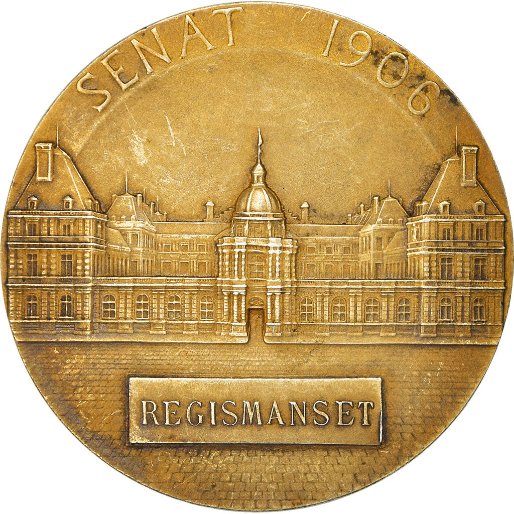 Frankreich, Medaille, Sénat, Regismanset, Politics, 1906, Dubois.H, SS+