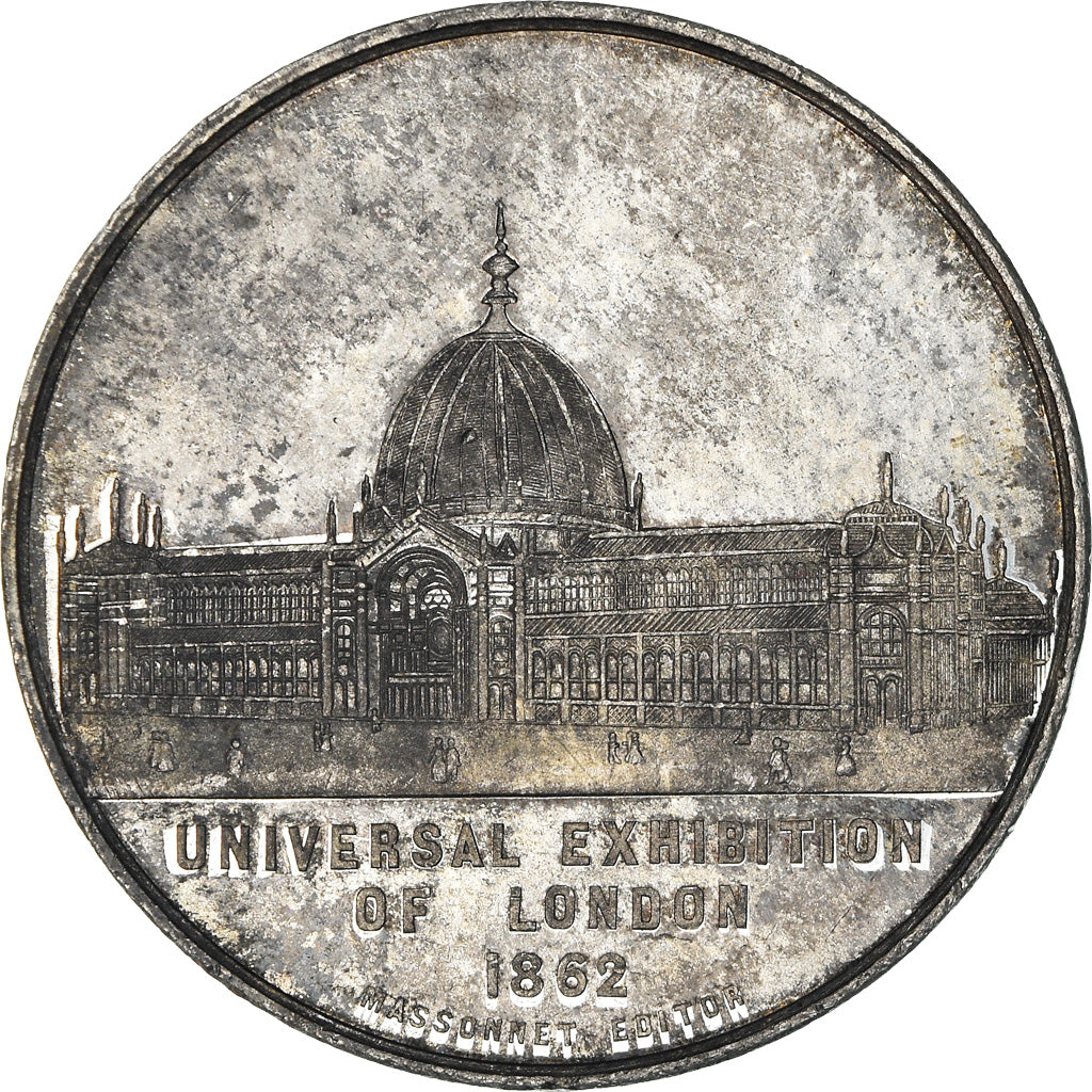 Royaume-Uni, Médaille, Universal Exhibition of London, Queen Victoria, 1862