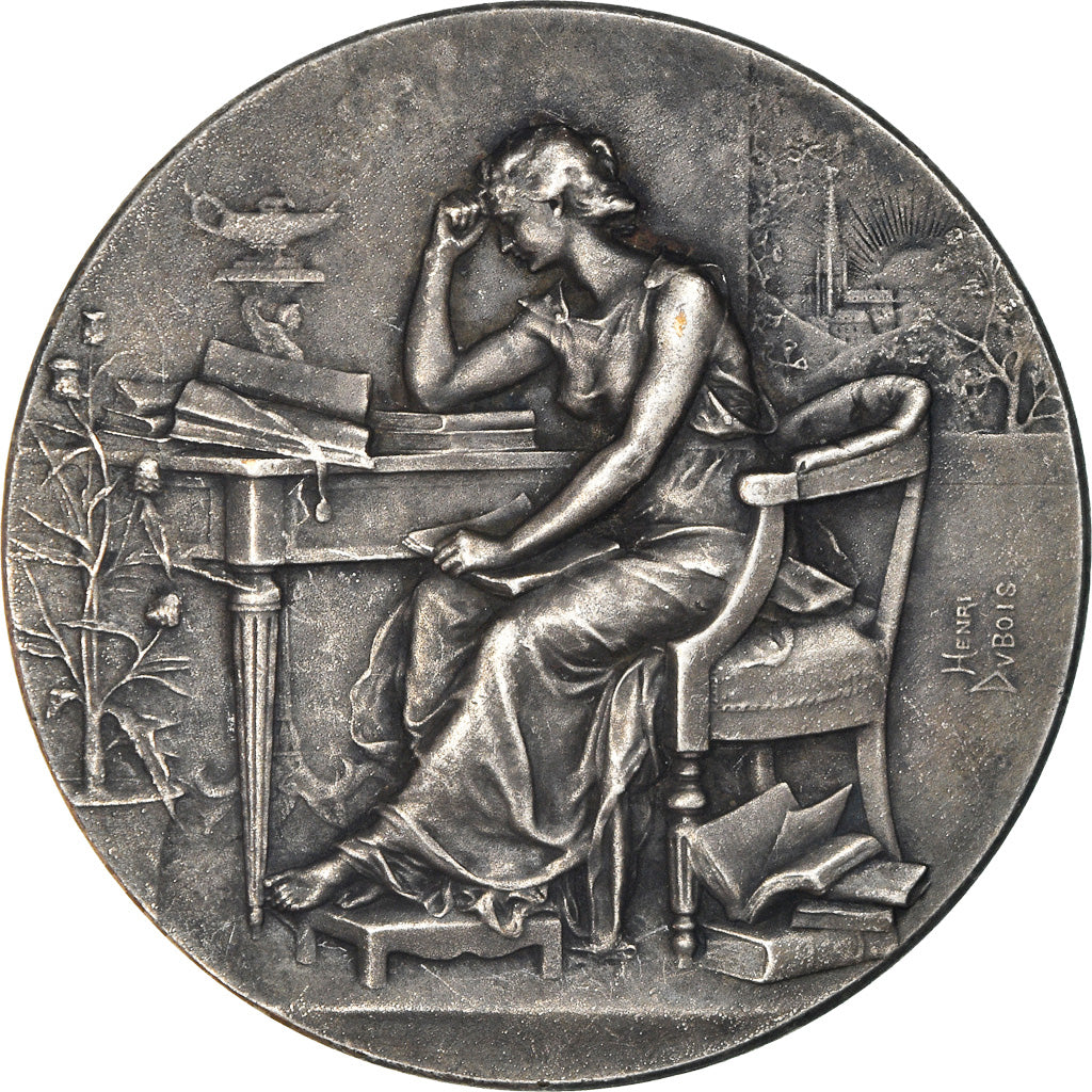 Frankrijk, Medaille, Instruction and Education, Art Nouveau, Cours Thérèse