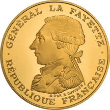Coin, France, La Fayette, 100 Francs, 1987, MS(65-70), Gold, KM:962b