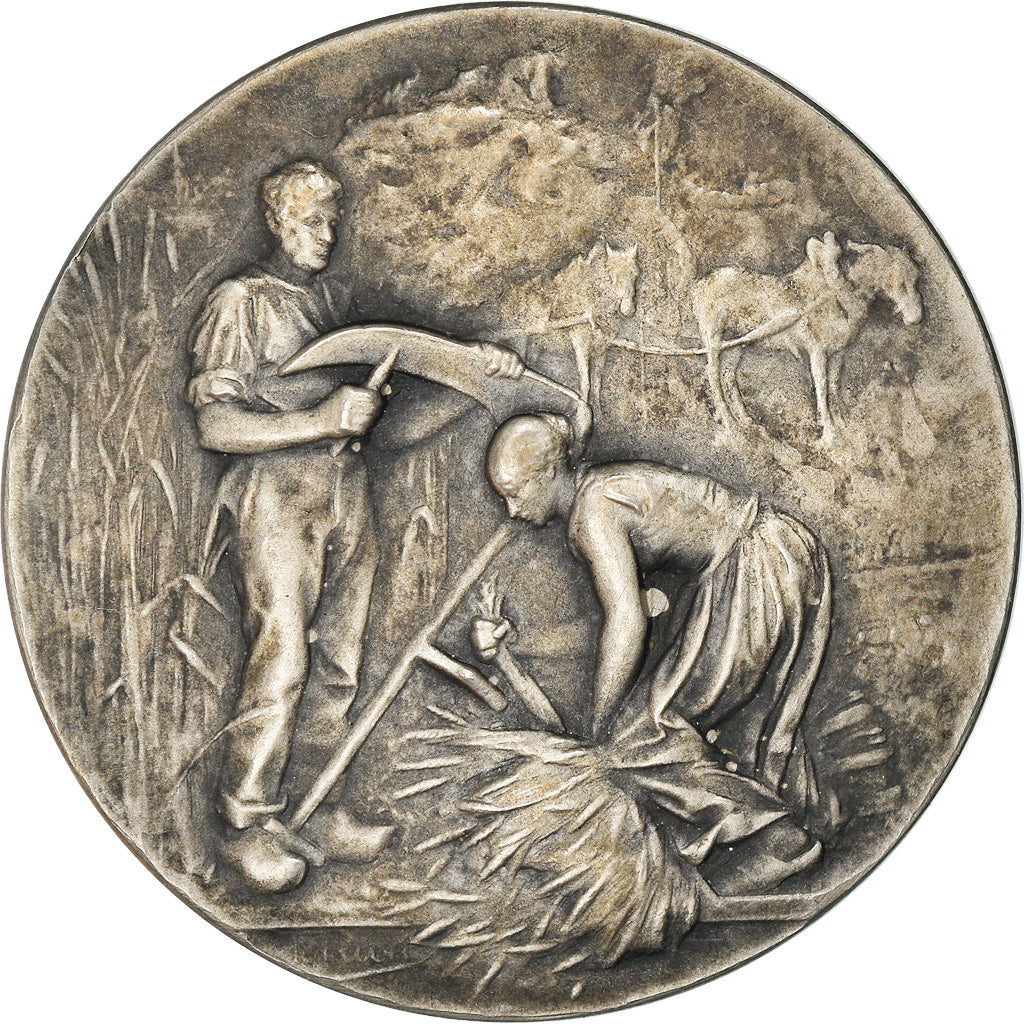 Francia, medaglia, Société des Agriculteurs de la Somme, SPL, Argento