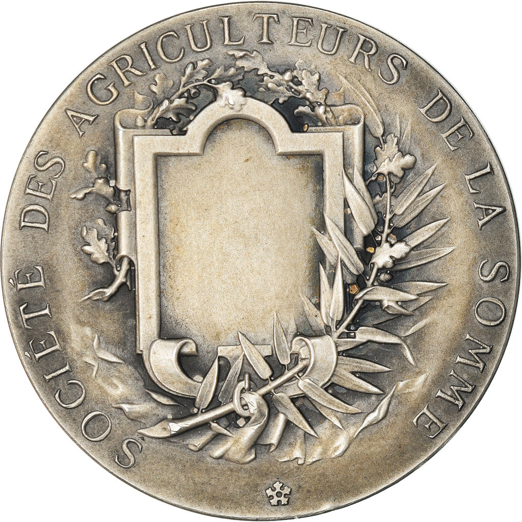 Francia, medaglia, Société des Agriculteurs de la Somme, SPL, Argento