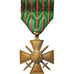 Francia, Croix de Guerre, WAR, medalla, 1914-1917, Excellent Quality, Bronce, 37