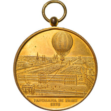 Frankrijk, Medaille, Ascension en Ballon Captif à Vapeur, Panorama de Paris