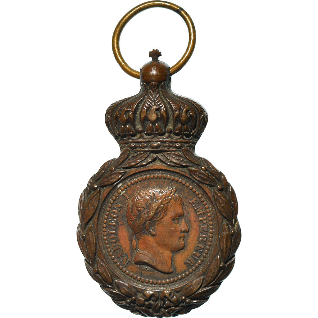France, Médaille de Saint Hélène, Medal, 1857, Excellent Quality, Bronze, 32