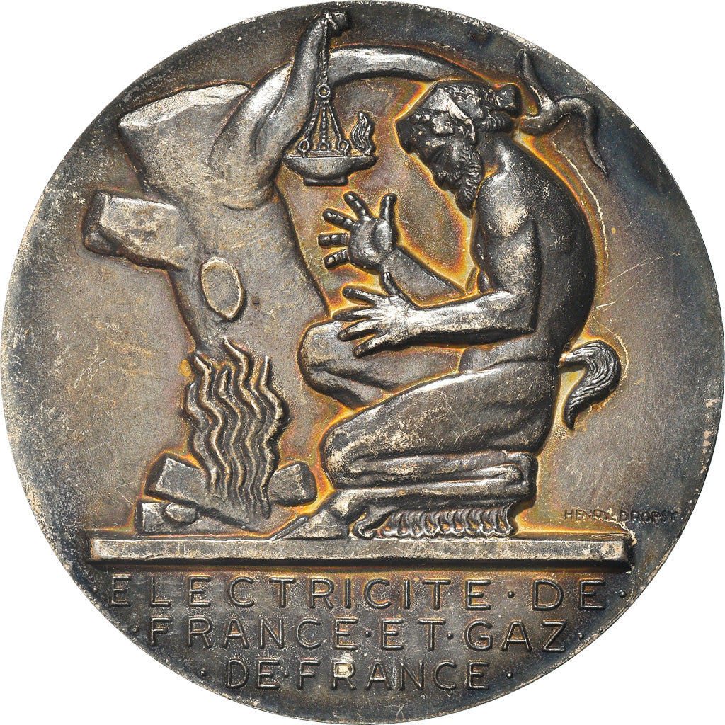 Francja, Medal, Électricité de France et gaz de France, Dropsy, MS(60-62)