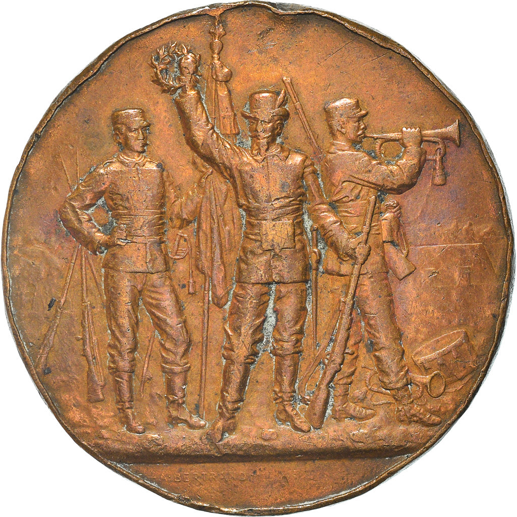 France, Medal, Société mixte de Tir du Canton de Stenay, Meuse, Bertrand