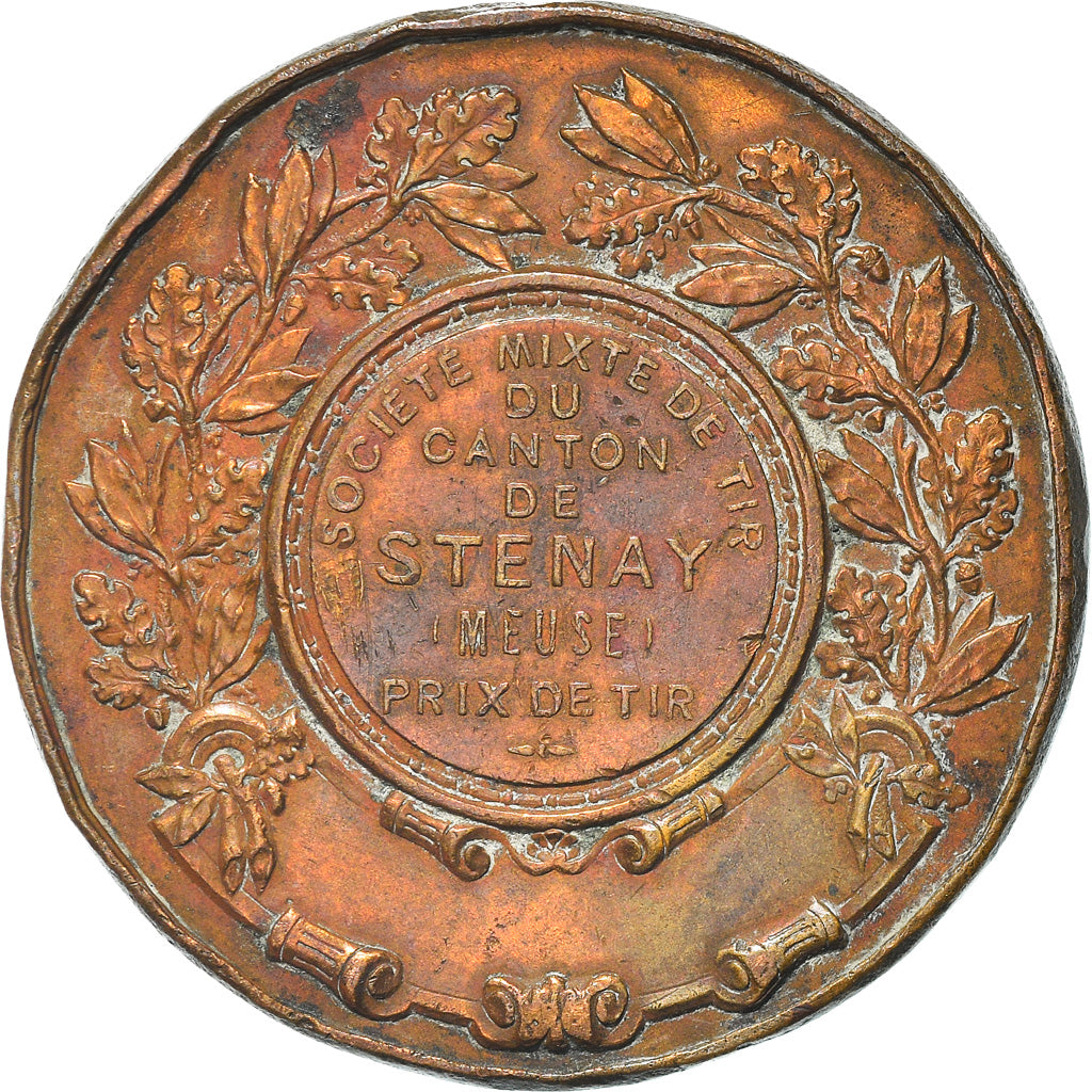 France, Medal, Société mixte de Tir du Canton de Stenay, Meuse, Bertrand