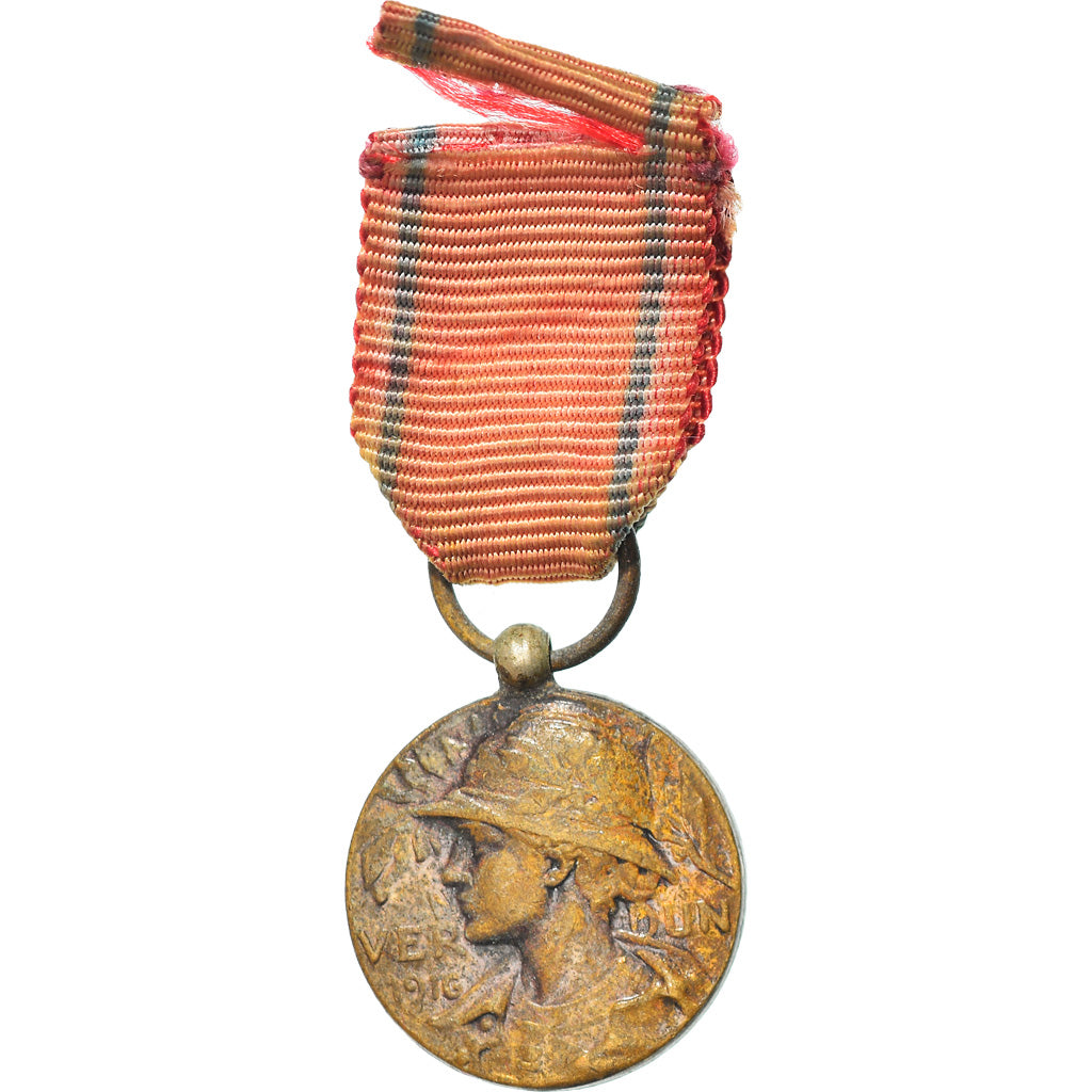 Frankreich, Aux Glorieux Défenseurs de Verdun, Medaille, 1916, Very Good