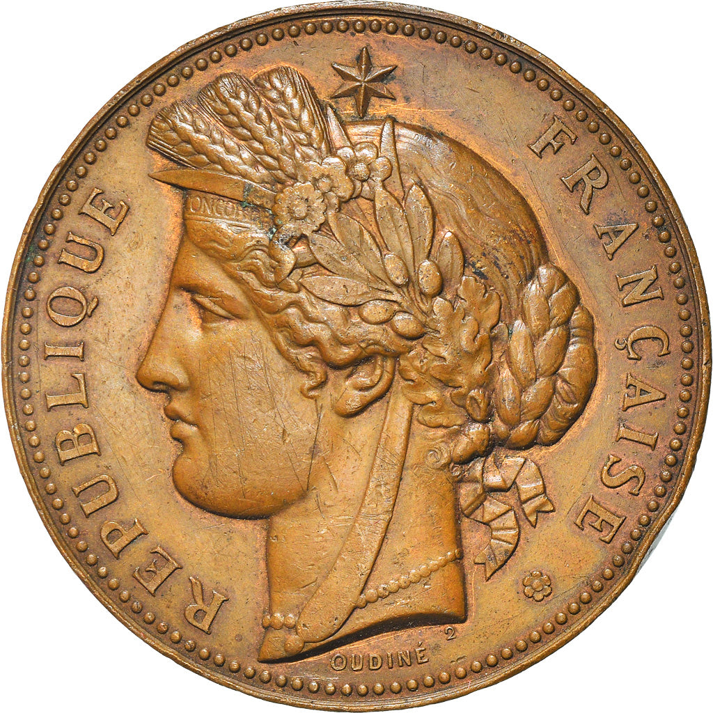 France, Médaille, Administration des Monnaies et Médailles, Centenaire, 1889