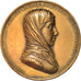 Francja, Medal, Duchesse de Berry, Remerciements aux Bordelais, Historia, 1821