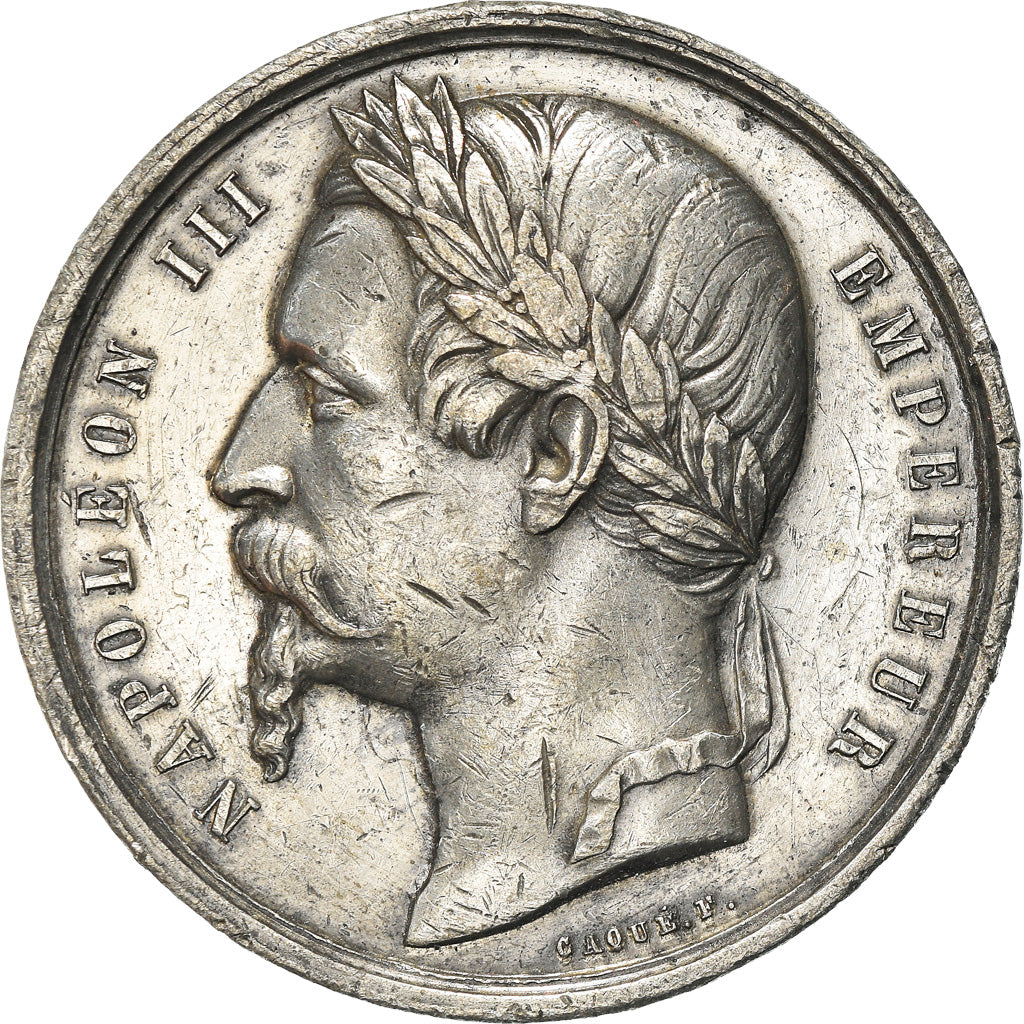 Francia, medalla, Napoléon III, Annexion de la Savoie et Nice, History, 1860