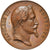 Francia, medaglia, Napoléon III,  Pupilles de la Marine, 1862, Barre, BB+, Rame