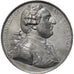 Francja, Medal, Mort de Louis XVI, Historia, 1793, De Puymaurin, EF(40-45), Cyna