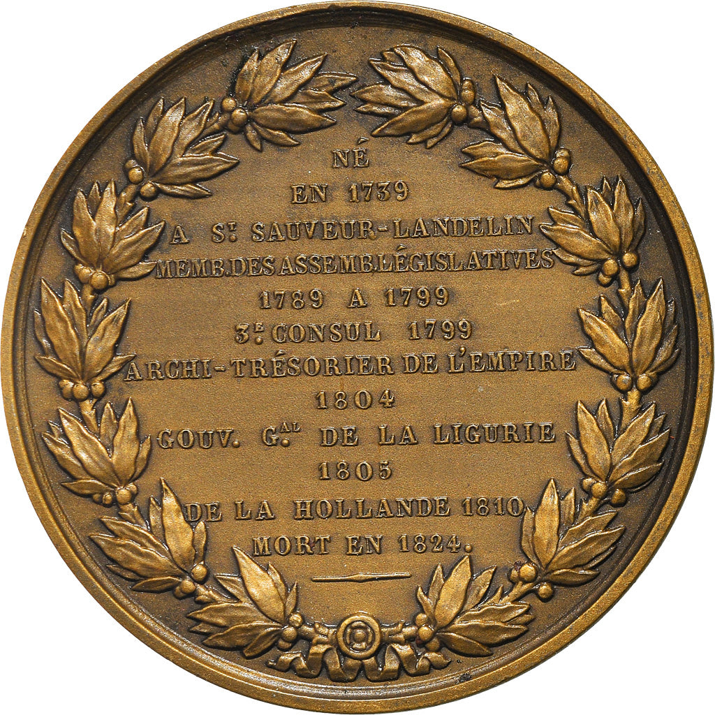 Switzerland, Medal, Charles-François Lebrun, Duc de Plaisance, History, Bovy