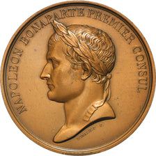França, Medal, Napoleon Bonaparte , Paix d'Amiens, 1970, Dumarest, Nova