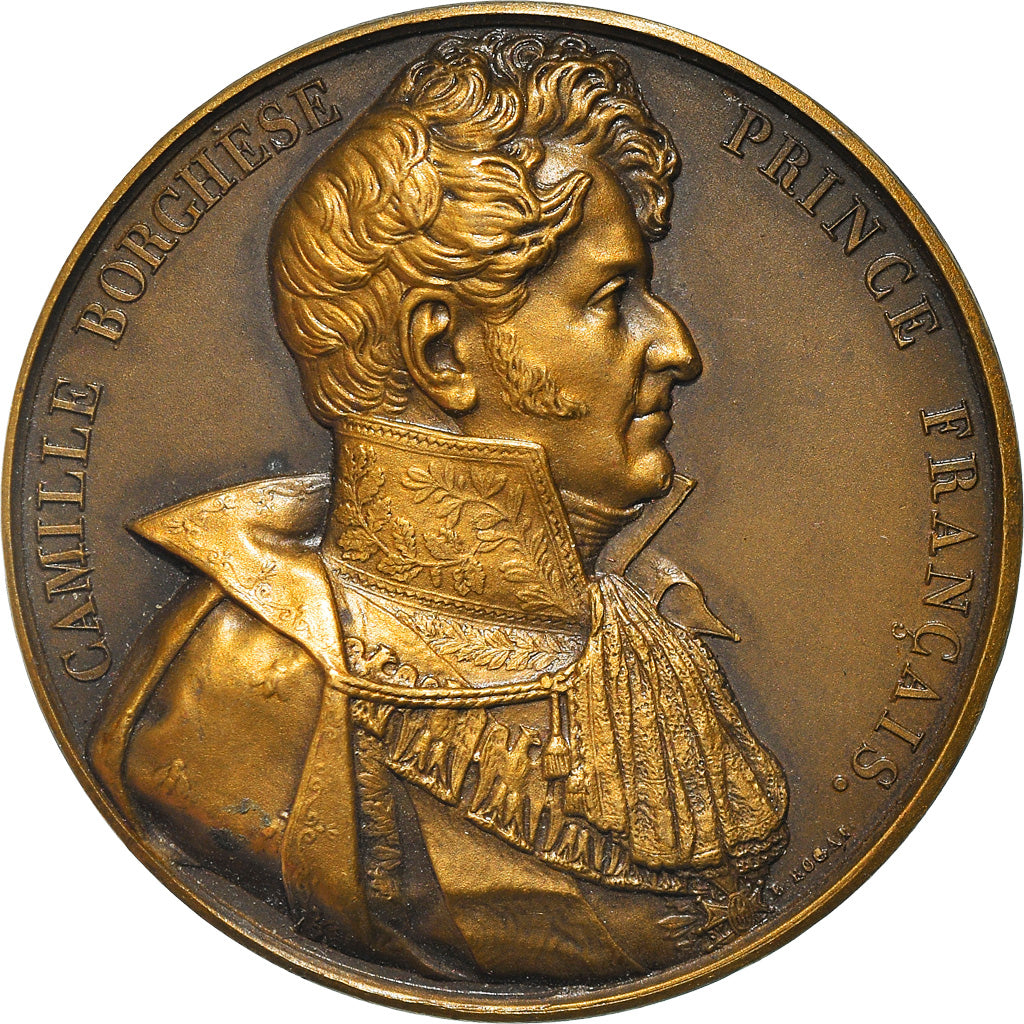 France, Médaille, First French Empire, Hommage au Prince Camille Borghèse
