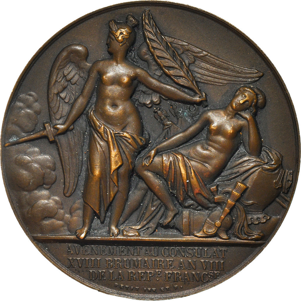 Francja, Medal, Bonaparte Premier Consul, Avènement au Consulat, Historia