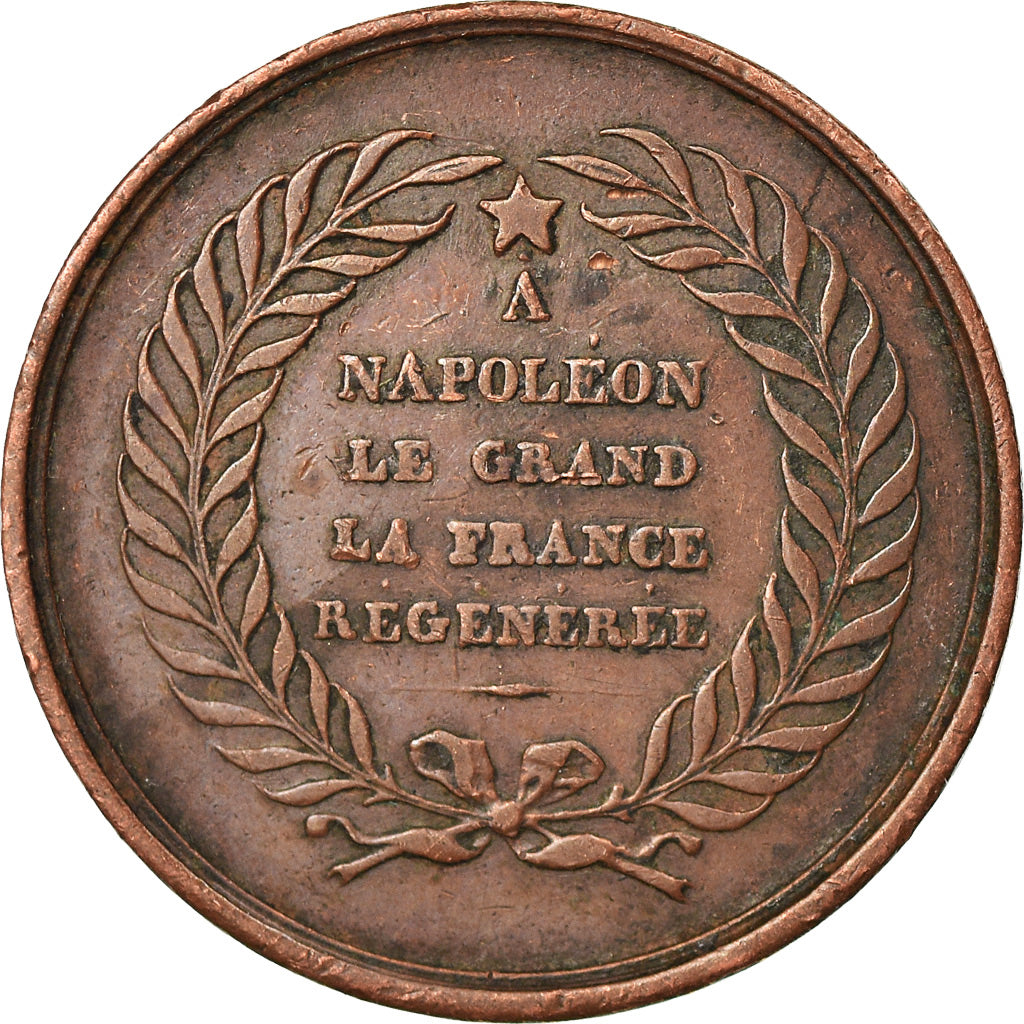 France, Médaille, A Napoléon le Grand, La France Régénérée, History, 1833