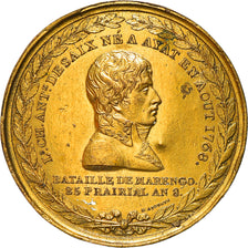 Francia, medaglia, Napoléon Bonaparte, marengo, Le Général Desaix blessé à