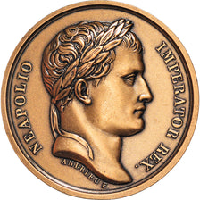 France, Medal, Napoléon Ier, Bataille d'Iena, 1806, Andrieu, Restrike, MS(63)