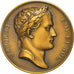 France, Medal, Napoleon Ier , Les Autrichiens vaincus, 1805, Andrieu, Restrike