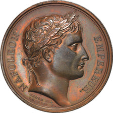 Frankreich, Medaille, Napoleon Ier , Temple d'Auguste, 1806, Andrieu, Restrike