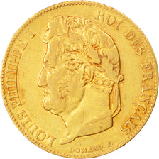 Frankreich, Louis-Philippe, 20 Francs, 1840, Paris, EF(40-45), Gold, KM:750.1