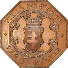 Francia, Token, Fêtes de Bienfaisance de Saint-Omer, 1868, Desaide, SPL-, Rame