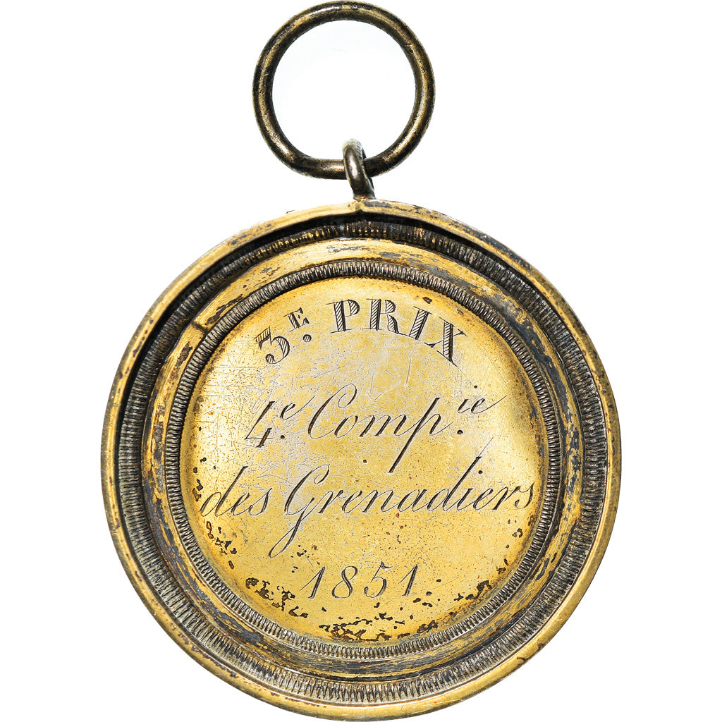 France, Medal, Prix de Tir, Garde Nationale de Bergues, 4ème Compagnie des