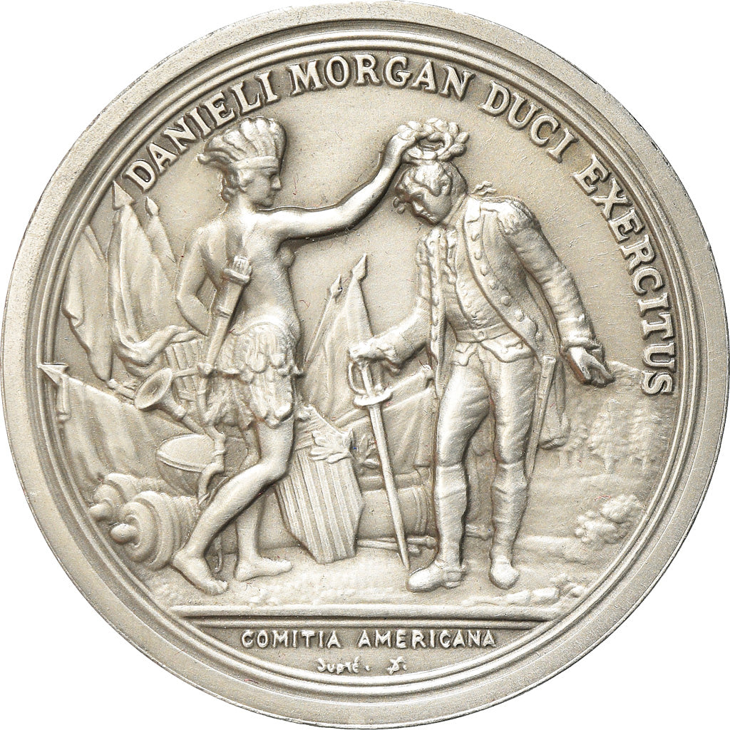 United States of America, Medal, General Daniel Morgan, History, 1781, Dupré