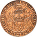 Francia, medalla, Reproduction, Salut d'Or, Charles VI, History, 1971, SC, Cobre