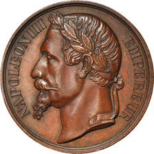 Francia, medaglia, Napoléon III, Prix Gemond, Society, 1869, BB+, Rame