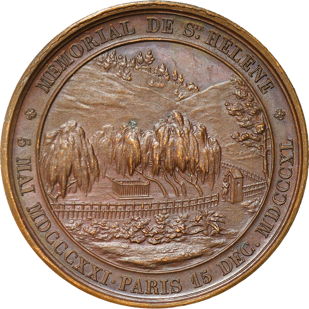 Frankreich, Medaille, Napoléon Ier, Mémorial de St. Hélène, History, 1840