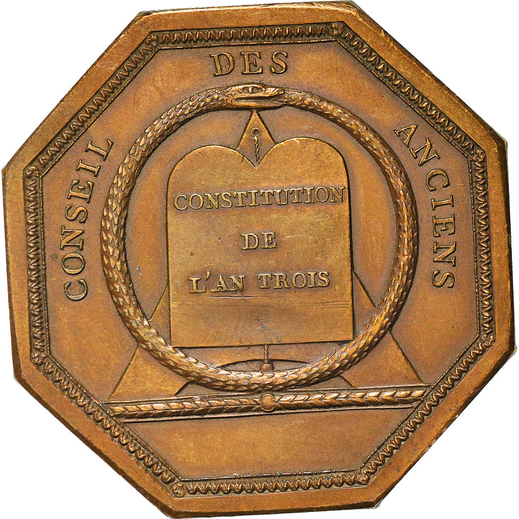 France, Médaille, Directoire, Conseil des Anciens, History, 1796-1797