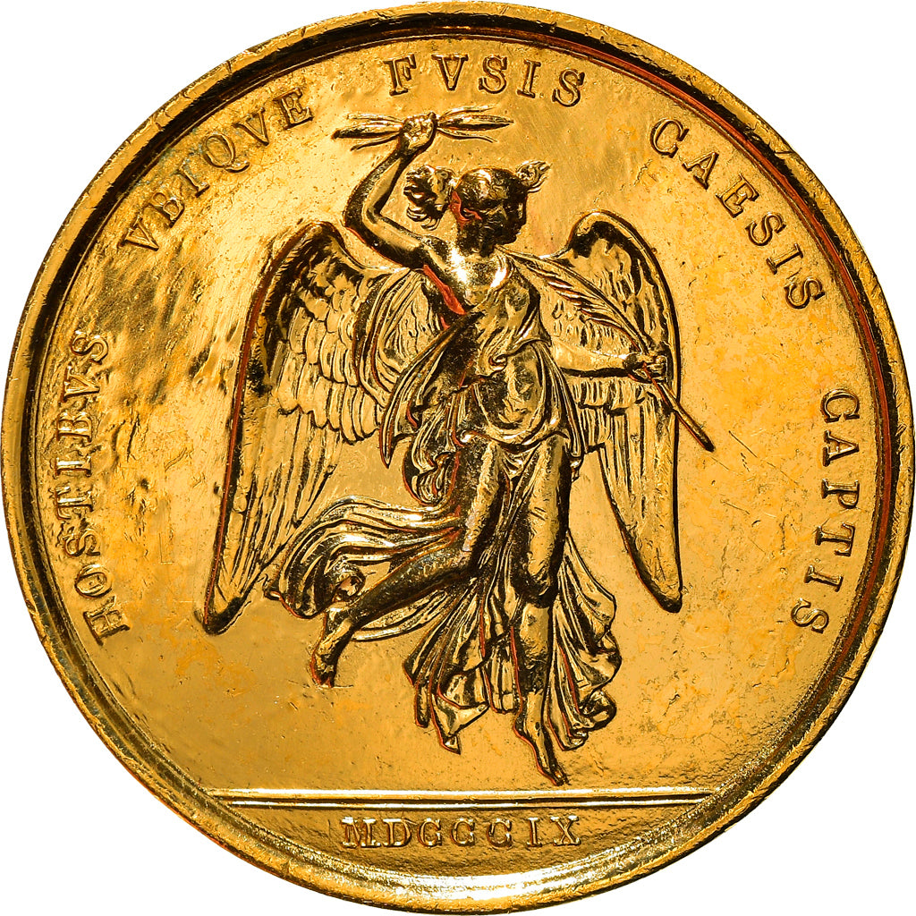 France, Médaille, Napoléon, Bataille de Wagram, History, 1809, Manfredini